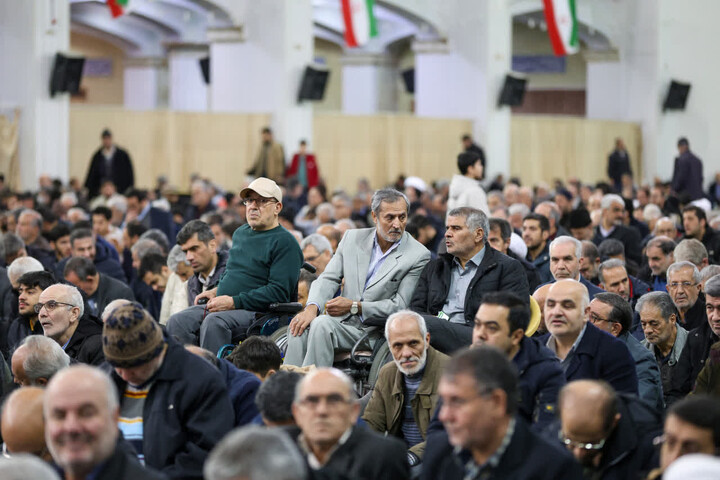 تصاویر/ آیین عبادی سیاسی نماز جمعه تبریز