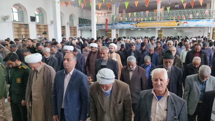 تصاویر| نماز جمعه عبادی و سیاسی سربیشه