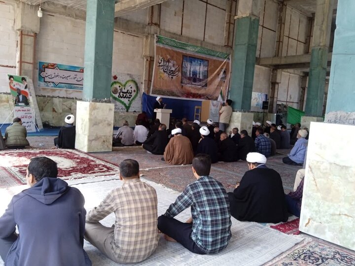 تصاویر/ اقامه نمازجمعه شهر محی آباد