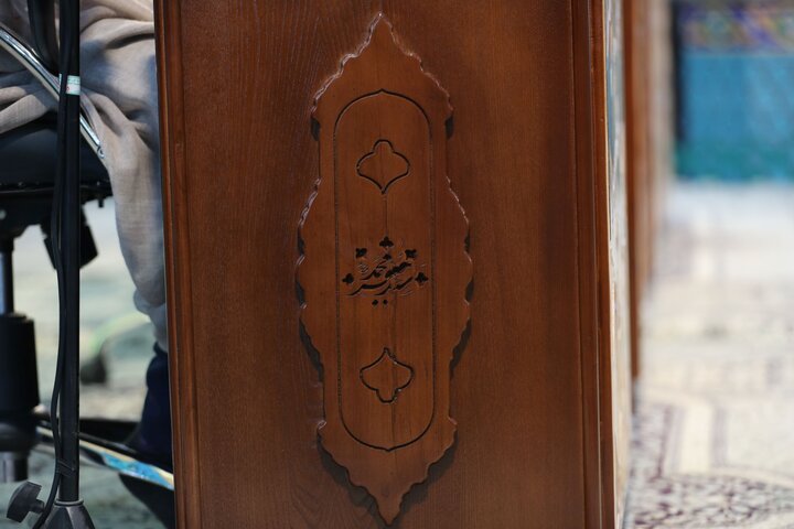 تصاویر/ آیین ترتیل خوانی قرآن کریم در امامزاده سید جعفر(ع) محمد استان یزد