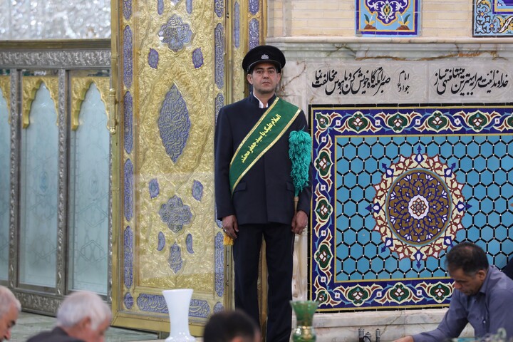 تصاویر/ آیین ترتیل خوانی قرآن کریم در امامزاده سید جعفر(ع) محمد استان یزد