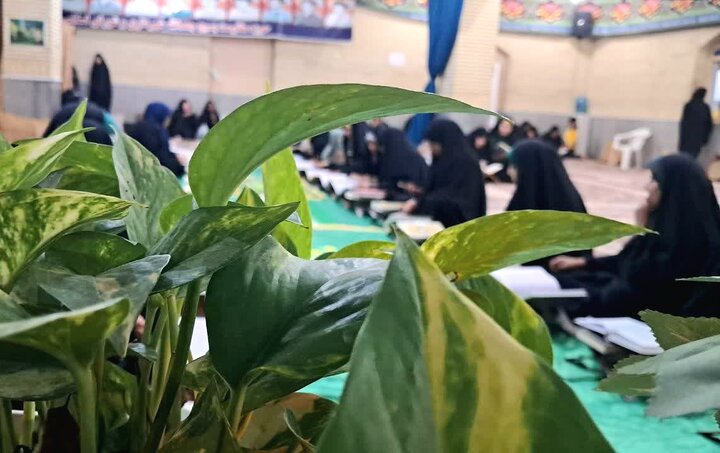 تصاویر/ نهمین روز ترتیل‌خوانی دختران دوراهک در ماه مبارک رمضان