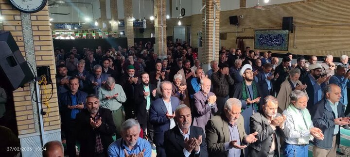 تصاویر/ اقامه نماز عبادی سیاسی جمعه شهرستان مأمونیه