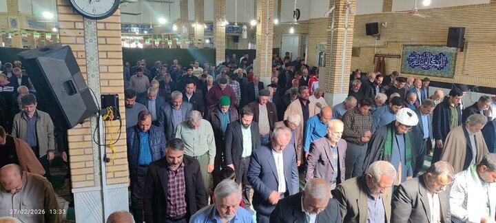 تصاویر/ اقامه نماز عبادی سیاسی جمعه شهرستان مأمونیه