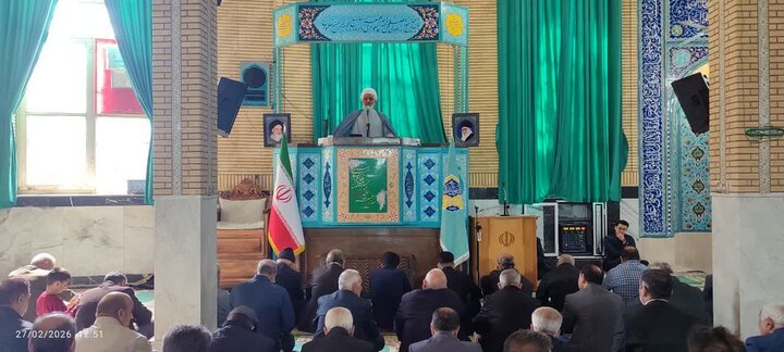تصاویر/ اقامه نماز عبادی سیاسی جمعه شهرستان مأمونیه