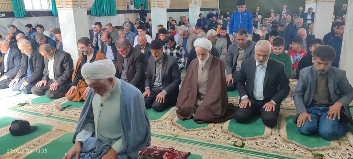 تصاویر/ اقامه نماز عبادی سیاسی جمعه شهرستان مأمونیه