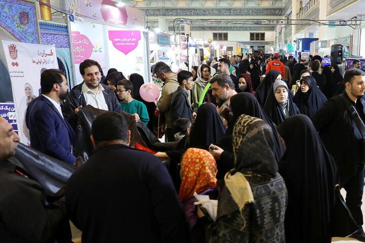 تصاویر/حال و هوای هفتمین روز سی و سومین نمایشگاه بین المللی قرآن کریم