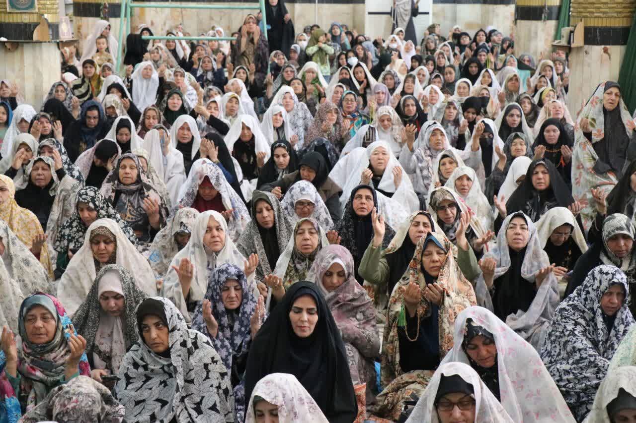 تصاویر/ نماز عبادی سیاسی جمعه در قرچک