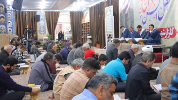 تصاویر/ محفل جزءخوانی قرآن کریم در گلزار شهدای کرمان