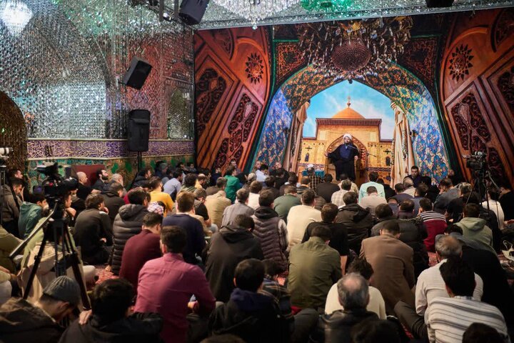 تصاویر/ مراسم روضه‌خوانی و مناجات‌خوانی در امامزاده صالح(ع)