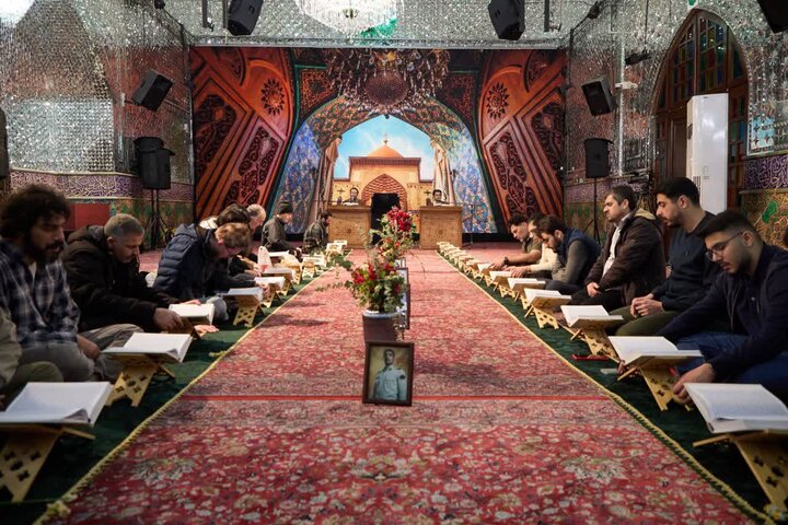تصاویر/ مراسم روضه‌خوانی و مناجات‌خوانی در امامزاده صالح(ع)