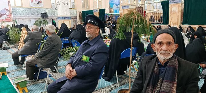 تصاویر/ آیین باشکوه جزخوانی قرآن کریم در آستان مقدس علی‌بن‌باقر( ع)
