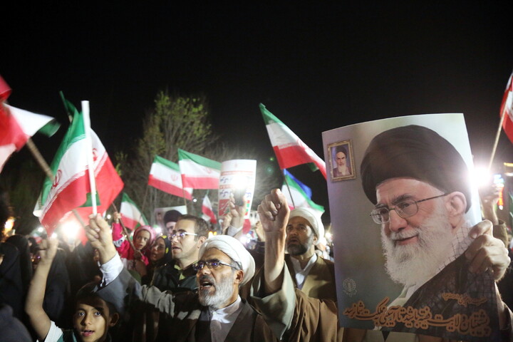 تصاویر/ اجتماع لبیک یا خامنه ای