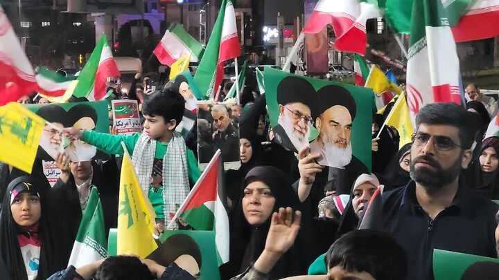تصاویر/ تجمع مردم بوشهر در محکومیت تجاوز آمریکایی- صهیونیستی به خاک ایران