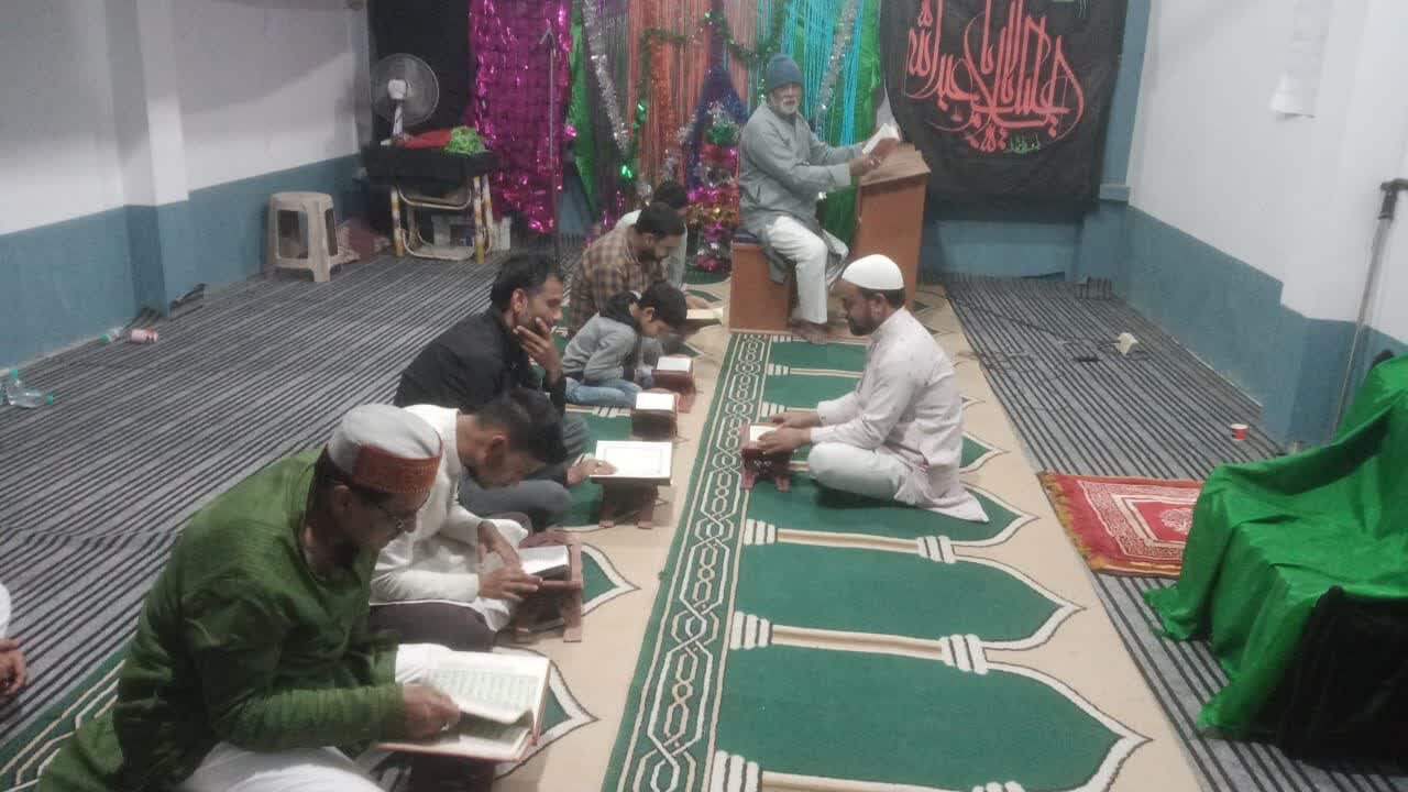 مسجد قرآن وعترت سیوان میں ماہ رمضان مبارک کاپروگرام