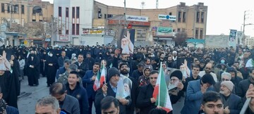 تصاویر/ عزاداری مردم ایلام در پی شهادت امام خامنه ای