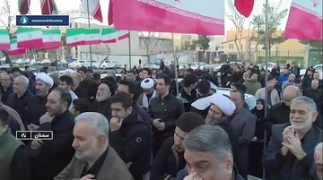 فیلم| طنین فریاد «ای رهبر شهیدم آماده ایم آماده» در سمنان