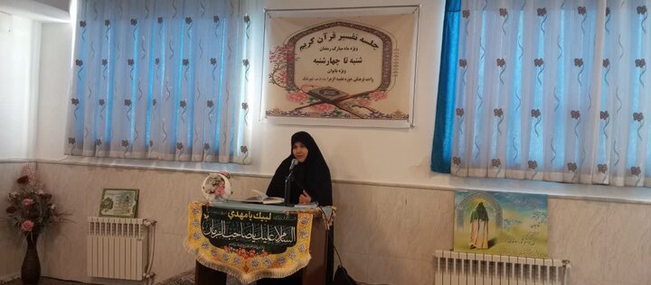 تصاویر/ مراسم گرامیداشت وفات حضرت خدیجه(س) در مدرسه علمیه الزهرا(س) شهربابک