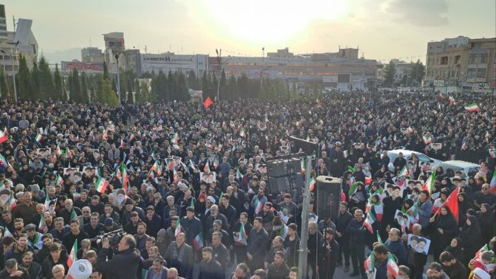 تصاویر تجمع کرمان
