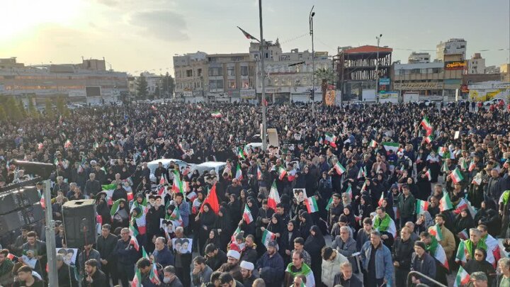 تصاویر تجمع کرمان