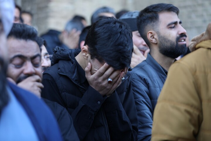 تصاویر | تجمع سوگوارن رهبر شهید انقلاب در استان یزد