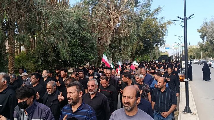 تصاویر/ مردم‌ شهر اندوهجرد سوگوار شهادت رهبر معظم انقلاب