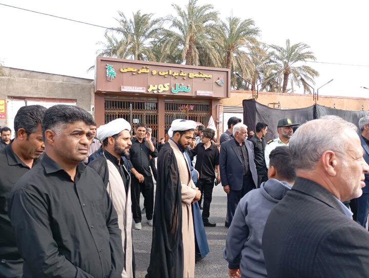 تصاویر/ تجمع مردم نرماشیر در عزای رهبر شهید