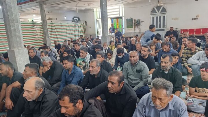 تصاویر/ تجمع مردم نودژ در عزای رهبر شهید