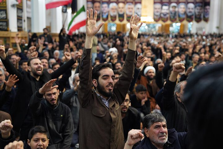برپایی مراسم سوگواری رهبر شهید انقلاب در حرم بانوی کرامت