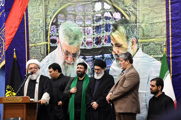 برپایی مراسم سوگواری رهبر شهید انقلاب در حرم بانوی کرامت