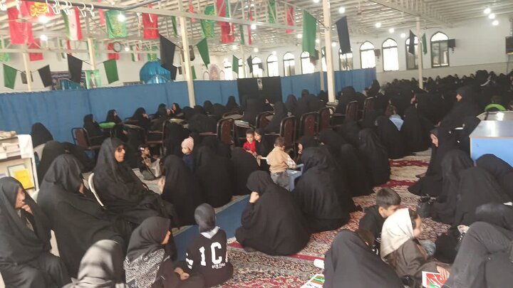 تصاویر/ تجمع مردم ولایت مدار شهر شهید پرور نوش آباد به مناسبت شهادت امام خامنه ای