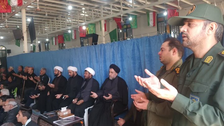 تصاویر/ تجمع مردم ولایت مدار شهر شهید پرور نوش آباد به مناسبت شهادت امام خامنه ای
