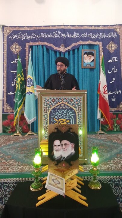 تصاویر/ تجمع مردم ولایت مدار شهر شهید پرور نوش آباد به مناسبت شهادت امام خامنه ای