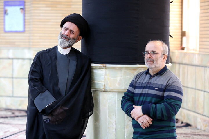 تصاویر/ مراسم بزرگداشت شهید امام خامنه ای در مرکز فقهی ائمه اطهار (ع)