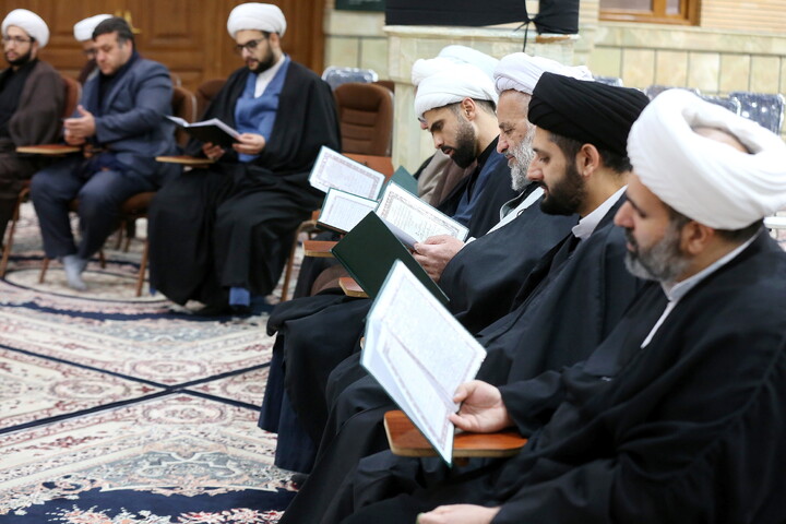 تصاویر/ مراسم بزرگداشت شهید امام خامنه ای در مرکز فقهی ائمه اطهار (ع)