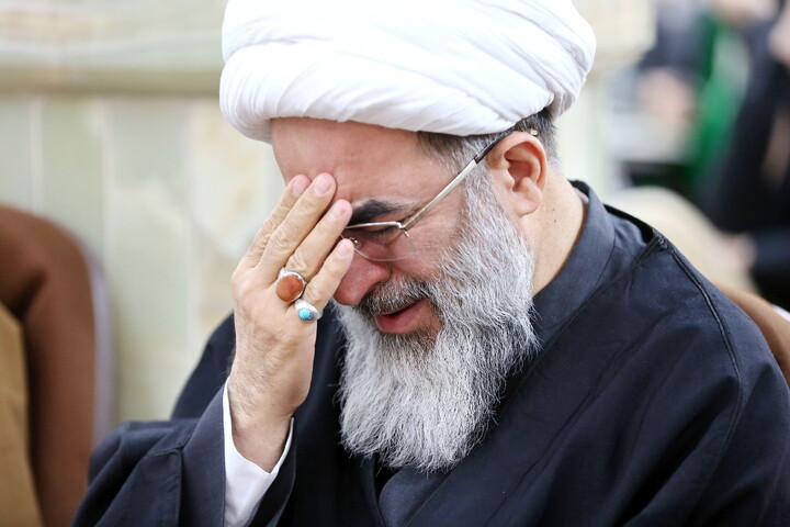 تصاویر/ مراسم بزرگداشت شهید امام خامنه ای در مرکز فقهی ائمه اطهار (ع)