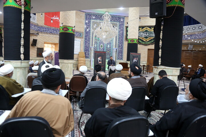 تصاویر/ مراسم بزرگداشت شهید امام خامنه ای در مرکز فقهی ائمه اطهار (ع)