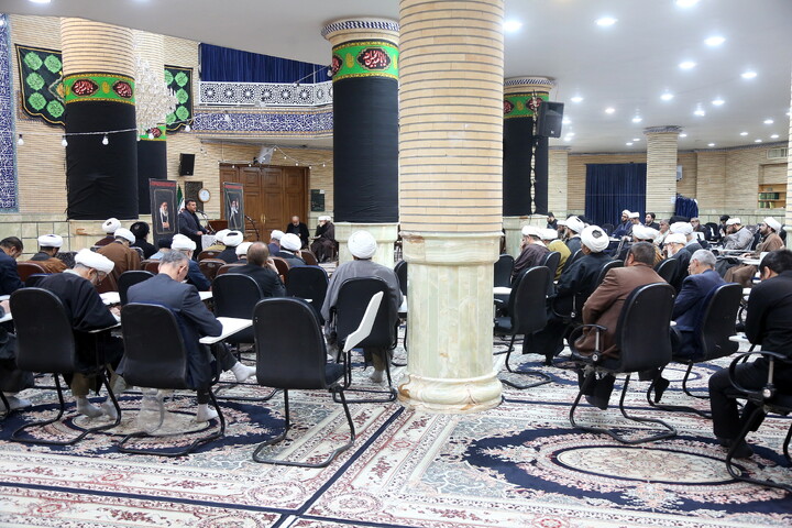 تصاویر/ مراسم بزرگداشت شهید امام خامنه ای در مرکز فقهی ائمه اطهار (ع)