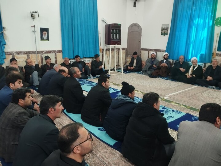 تصاویر |  مراسم عزاداری شهادت رهبر انقلاب اسلامی در شهرستان لیلان