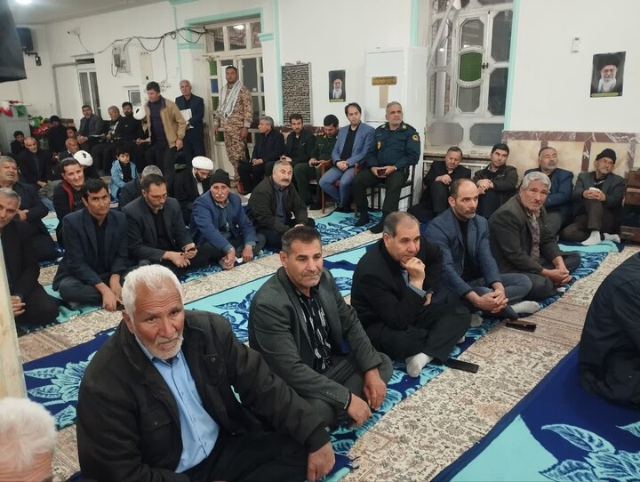 تصاویر |  مراسم عزاداری شهادت رهبر انقلاب اسلامی در شهرستان لیلان
