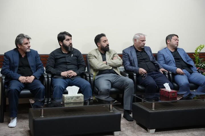جلــــسه هماهنگی برنامه های شهادت امام قائدآیت الله العظمی امام خامنه ای شهرستان فـــردیــــس