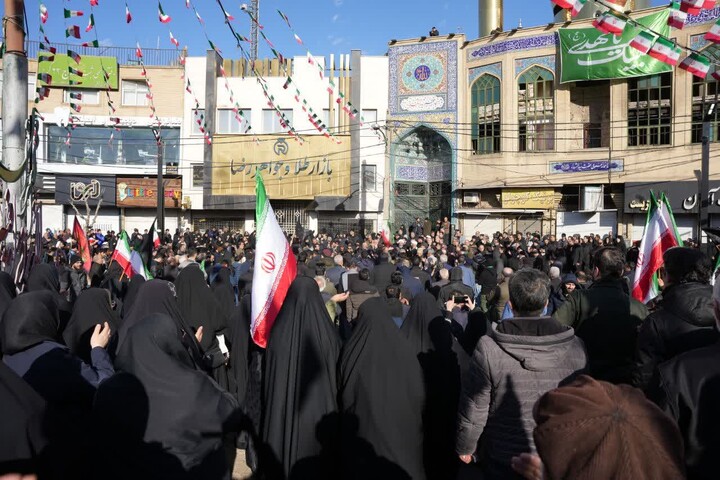 اجتماع دشمن شکن مردم شهرستان فردیس در عزای شهادت رهبر معظم انقلاب