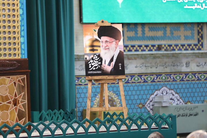 تصاویر/ آیین ترتیل خوانی قرآن کریم در امامزاده سید جعفر(ع) محمد استان یزد