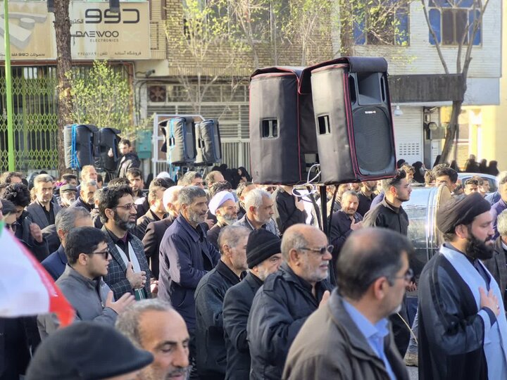 تجمع عاشورایی مردم سوگوار شهرستان نائین