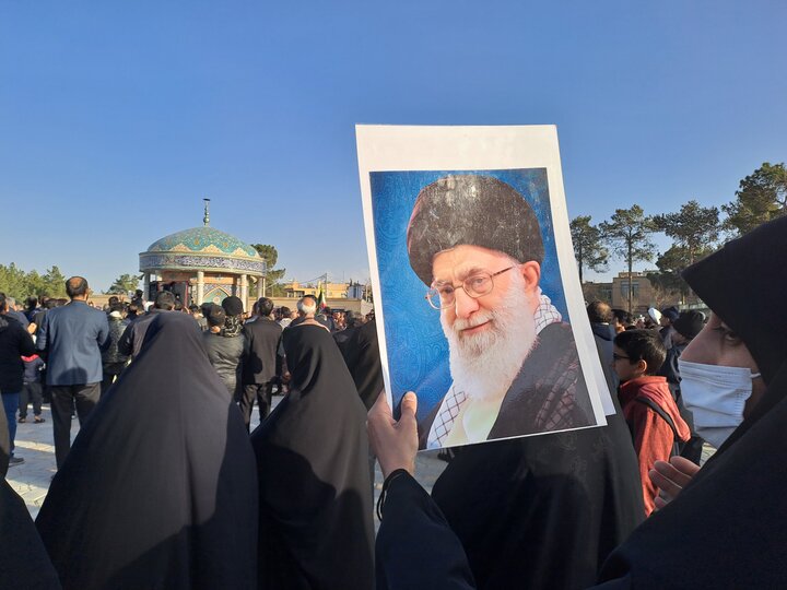 تجمع عاشورایی مردم سوگوار شهرستان نائین