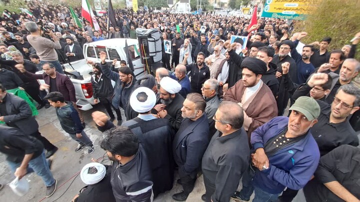 تصاویر/ عزاداری شهادت رهبر معظم انقلاب در بوشهر