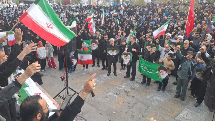تصاویر/ عزاداری شهادت رهبر معظم انقلاب در بوشهر