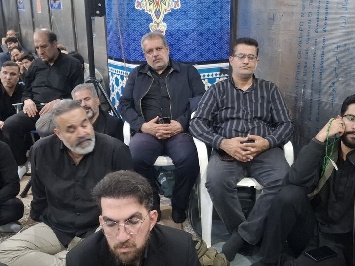 تصاویر:بزرگداشت پرشور عزاداری شهادت رهبرمعظم انقلاب درکاشان