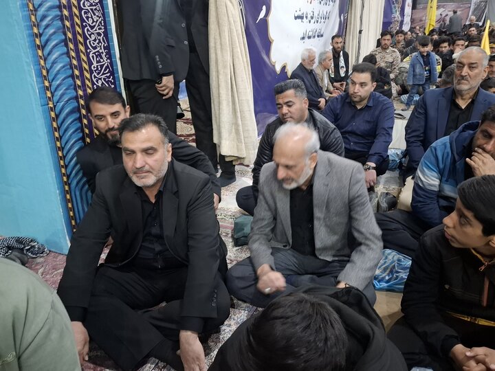 تصاویر:بزرگداشت پرشور عزاداری شهادت رهبرمعظم انقلاب درکاشان