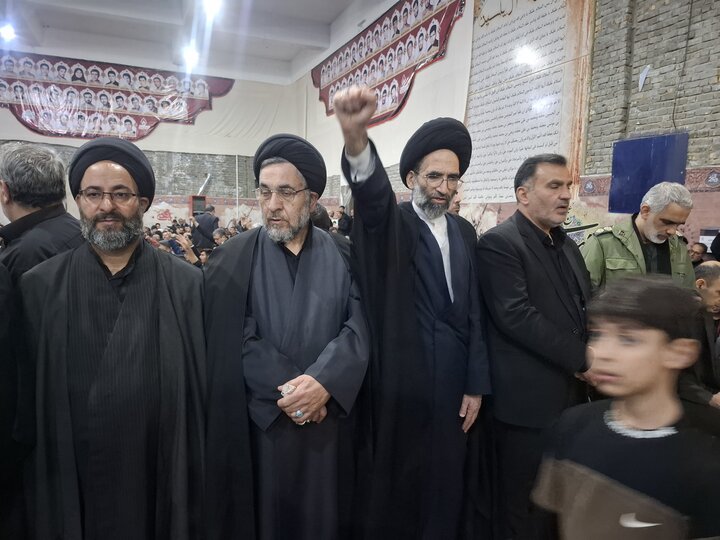 تصاویر:بزرگداشت پرشور عزاداری شهادت رهبرمعظم انقلاب درکاشان